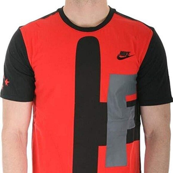 Nike Mens Command Force Tee Size Small Color Red - Picture 1 of 4